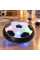 Электрический детский футбольный мяч HOVERBALL с подсветкой для игры дома Black