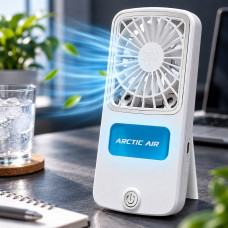 Мини вентилятор Arctic Air Pocket Chill портативный ручной с USB питанием и механическим управлением для насто