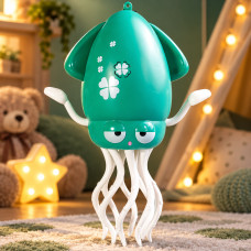 Музыкальная игрушка танцующий кальмар AND 5493 с подсветкой на батарейках