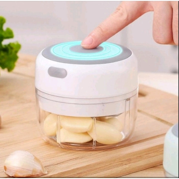 Электрический кухонный измельчитель Release hands one click garlic мини чоппер с контейнером