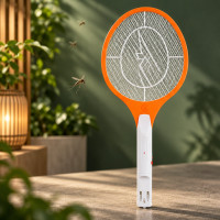Электрическая мухобойка Bug catcher с аккумулятором и зарядкой от сети 220 В