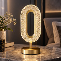 Настольная светодиодная лампа Creatice Table Lamp 16 с тремя режимами свечения, кристаллами и бриллиантами
