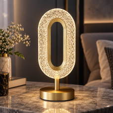 Настольная светодиодная лампа Creatice Table Lamp 16 с тремя режимами свечения, кристаллами и бриллиантами
