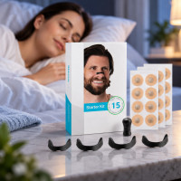 Магнитный назальный расширитель дыхательных путей Premier Nasal Dilator Black