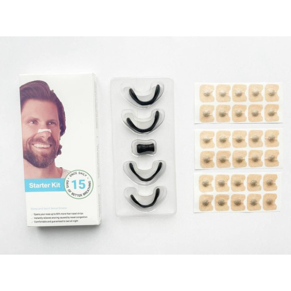Магнитный назальный расширитель дыхательных путей Premier Nasal Dilator Black