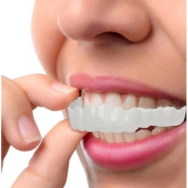 Съемные виниры Smile Veneers для зубов снеп он смайл 2 челюсти