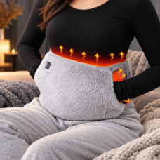 Электрический пояс Warm Stomach USB с подогревом для талии, 3 режима нагрева, машинная стирка