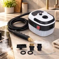 Ручной парогенератор Steam Cleaner 2500 Вт с насадками для домашней уборки
