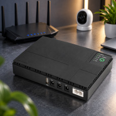 Источник бесперебойного питания UPS 10400 mAh 36W для роутера с резервным аккумулятором оборудования