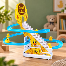 Интерактивная утиная трасса Small Duck с подъемным механизмом и тремя утками для детей