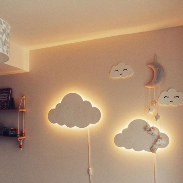 Детский светодиодный ночник Cloud Lights AND HA-43 с мягким тёплым светом