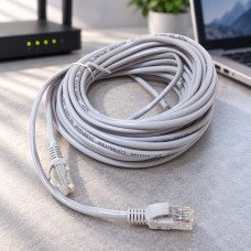 Патч-корд UTP LAN 10m для интернета до 1000 Мбит/с высокоскоростной сетевой кабель
