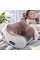 Массажная подушка для шеи U-shaped massage pillow с эффектом памяти для плеч и шеи ортопедическая