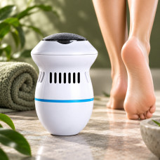 Пемза-пилка электрическая Pedi Vac для ног и пяток с аккумулятором, прибор для удаления мозолей и пилинга