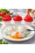 Формочки для варки яиц без скорлупы силиконовые Silicone Egg Boil