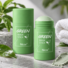 Очищающая маска-стик Green mask stick для лица против черных точек и акне для всех типов кожи