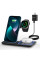 Зарядная станция беспроводная 3в1 Proda Azeada PD-W19 для смартфона и часов складная с быстрой зарядкой