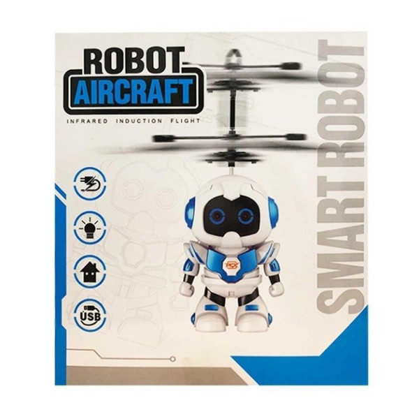 Летающий интерактивный робот Robot Aircraft с датчиком на аккумуляторе