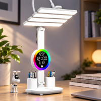 Настольная светодиодная лампа KRX-104 LED RGB с вентилятором и подсветкой