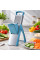 Овощерезка Vegetable cutter 223-6 с регулируемой толщиной нарезки и контейнером, многофункциональная