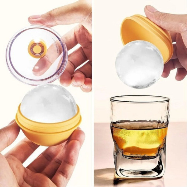 Форма для льда Ice Ball в виде шара 6 см для кубиков льда