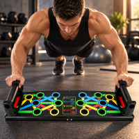 Платформа для отжиманий Power Press Push Up Board с ручками тренажер для взрослого