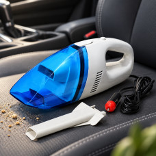 Ручной автомобильный пылесос High-Power Vacuum Cleaner Portable 60W 12V от прикуривателя
