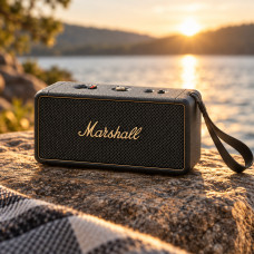 Портативная влагостойкая Bluetooth колонка Marshall Middleton с аккумулятором