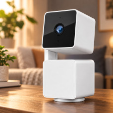 Wi-Fi камера видеонаблюдения Wyze Cam Pan v3 с поворотом, 1080p, ночным видением и отслеживанием движения для