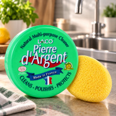 Паста очищающая Pierre d’Argent для кухни, ванной комнаты и автомобиля в банке