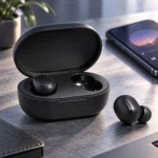 Беспроводные вкладыши AirDots 2 Bluetooth 5.0 TWS с микрофоном и зарядным кейсом Черные