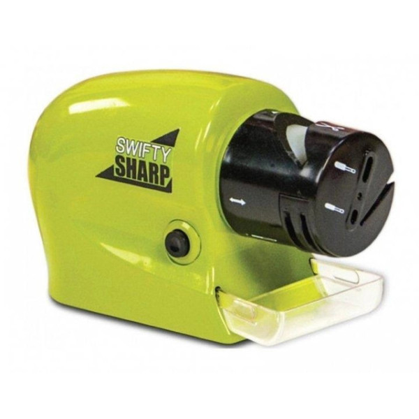 Электрическая точилка Swifty Sharpener для ножей и ножниц, беспроводная на батарейках