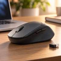 Беспроводная мышь Wireless Mouse M330 SILENT с USB-подключением и Bluetooth для ПК и ноутбука