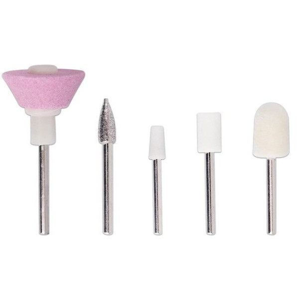 Фрезер для маникюра и педикюра Flawless Salon Nails с насадками, аппарат для снятия гель лака