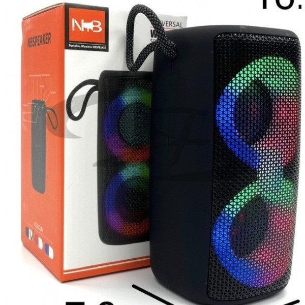 Портативная Bluetooth колонка MB-041 9150 мощностью 10 Вт с LED-подсветкой и аккумулятором 1200 мАч