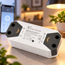 Wi-Fi реле Home 10А 220В с управлением через смартфон Android iOS и встроенным таймером