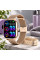 Смарт-часы H9Max Z49 с Bluetooth, звонками, фитнес-трекером и цветным сенсорным дисплеем, два сменных ремешка
