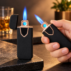 Электрическая спиральная зажигалка USB 711 с зарядным шнуром, универсальная, карманная