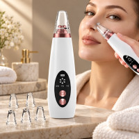 Вакуумный аппарат Multi-Functional для глубокой чистки пор и очистки кожи лица на аккумуляторе