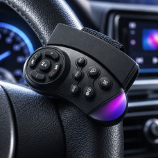 Универсальный пульт управления на руль для автомобильной магнитолы с Bluetooth