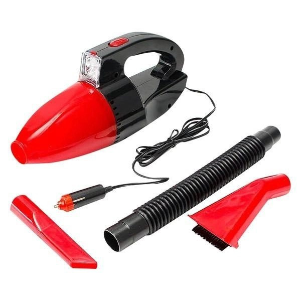 Ручной автомобильный пылесос CAR VACUUM CLEANER с питанием от прикуривателя для сухой и влажной уборки