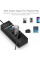 USB 3.0 хаб-разветвитель Memos с 4 портами и кнопками включения для зарядки и синхронизации