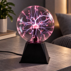Ночник плазменный шар Plasma Light Magic Flash Ball BIG с электрическим питанием