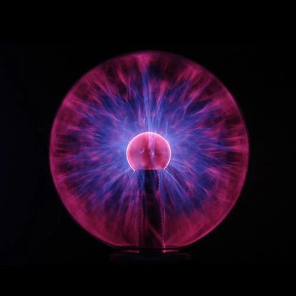 Ночник плазменный шар Plasma Light Magic Flash Ball BIG с электрическим питанием