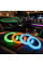 Гибкий RGB неоновый светильник для подсветки салона и торпеды автомобиля 5 м с USB и 7 цветами