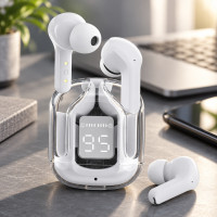 Беспроводные наушники Air31 XT16 Bluetooth 5.0 с ENC шумоподавлением, LED-дисплеем и 20 часами работы