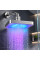 Душевая лейка Shower Head квадратная 150 мм с LED подсветкой 7 цветов
