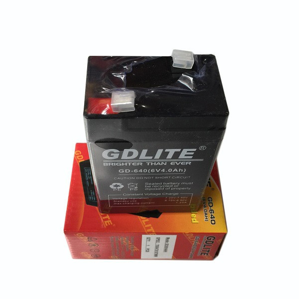Аккумулятор GDLITE GD-640 4000 mAh для торговых весов, радиоприемников и фонарей