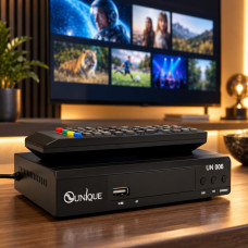 Цифровой ТВ тюнер DVB-T2 UNIQUE U006 с IPTV на базе Android для телевизора