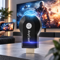 HD медиаплеер AnyCast M2 PLUS с беспроводным HDMI трансмиттером и ресивером для ТВ через Wi-Fi